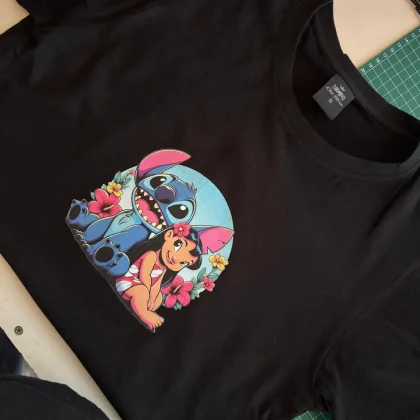 Poleras estampadas dtf textil